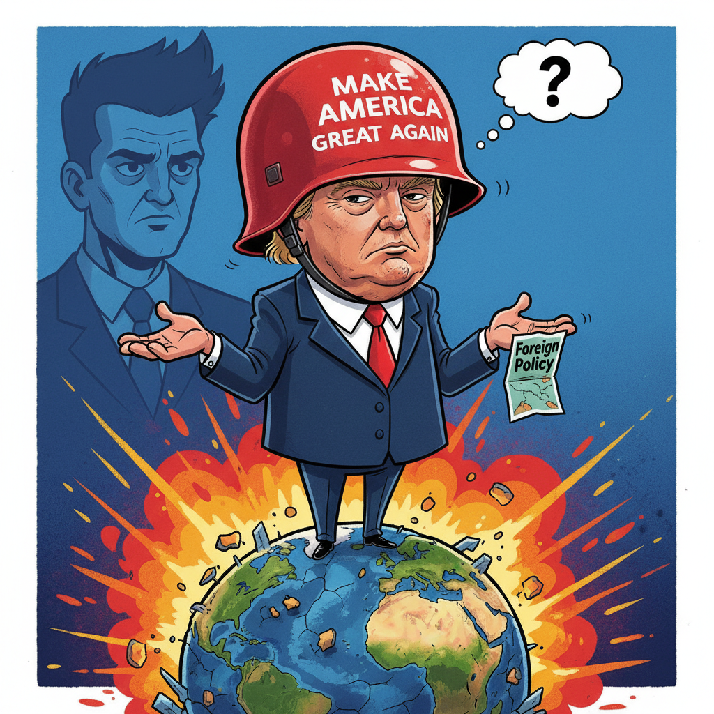 Former President Trump Unveils Bold New Foreign Policy Strategy: 'We'll Figure It Out Later'