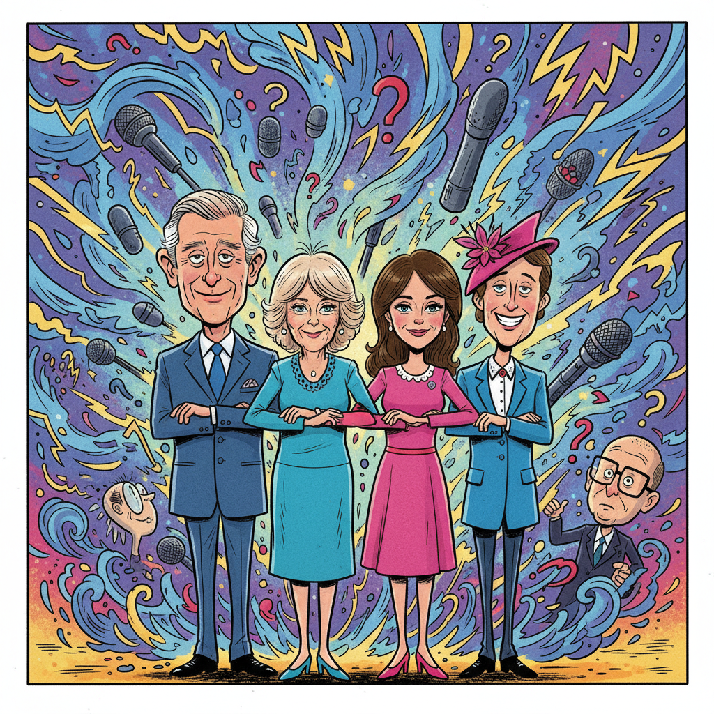 Royal Family Unveils New 'Solidarity Stance' To Deflect Uncomfortable Questions