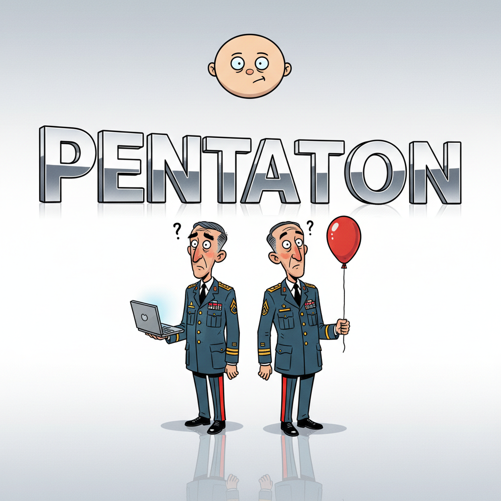 Pentagon Announces New 'Lean Forward' Strategy: Just Two Guys And A Laptop