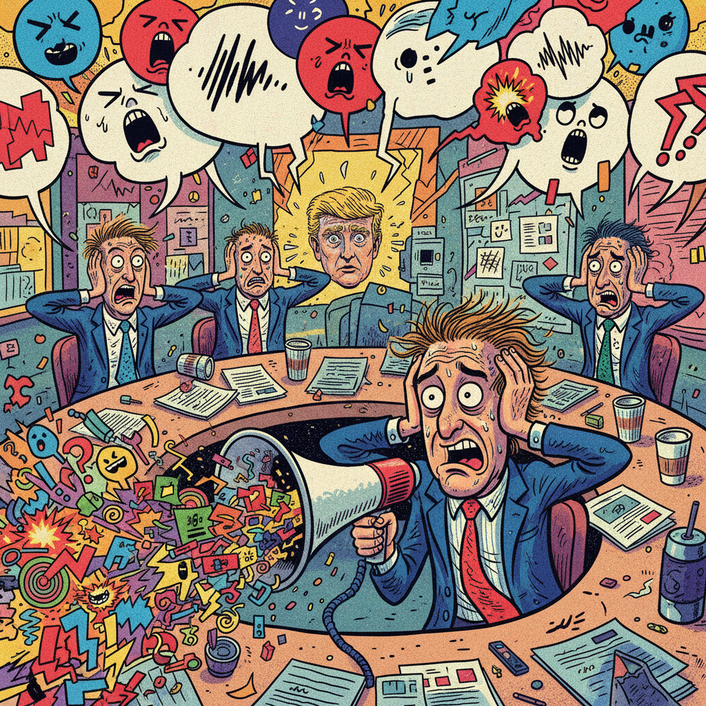 Campaign Strategists Admit Midterm Messaging Now Just A Series Of Loud Noises