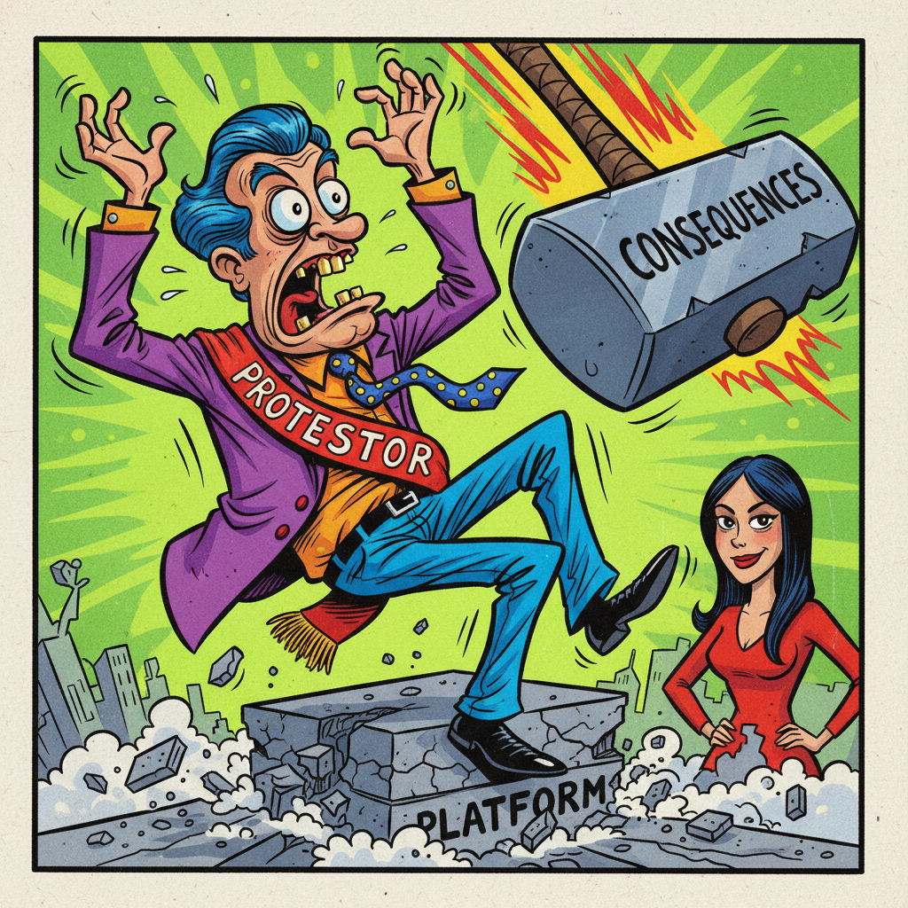 Politician Discovers Actions Have Consequences, Expresses Shock