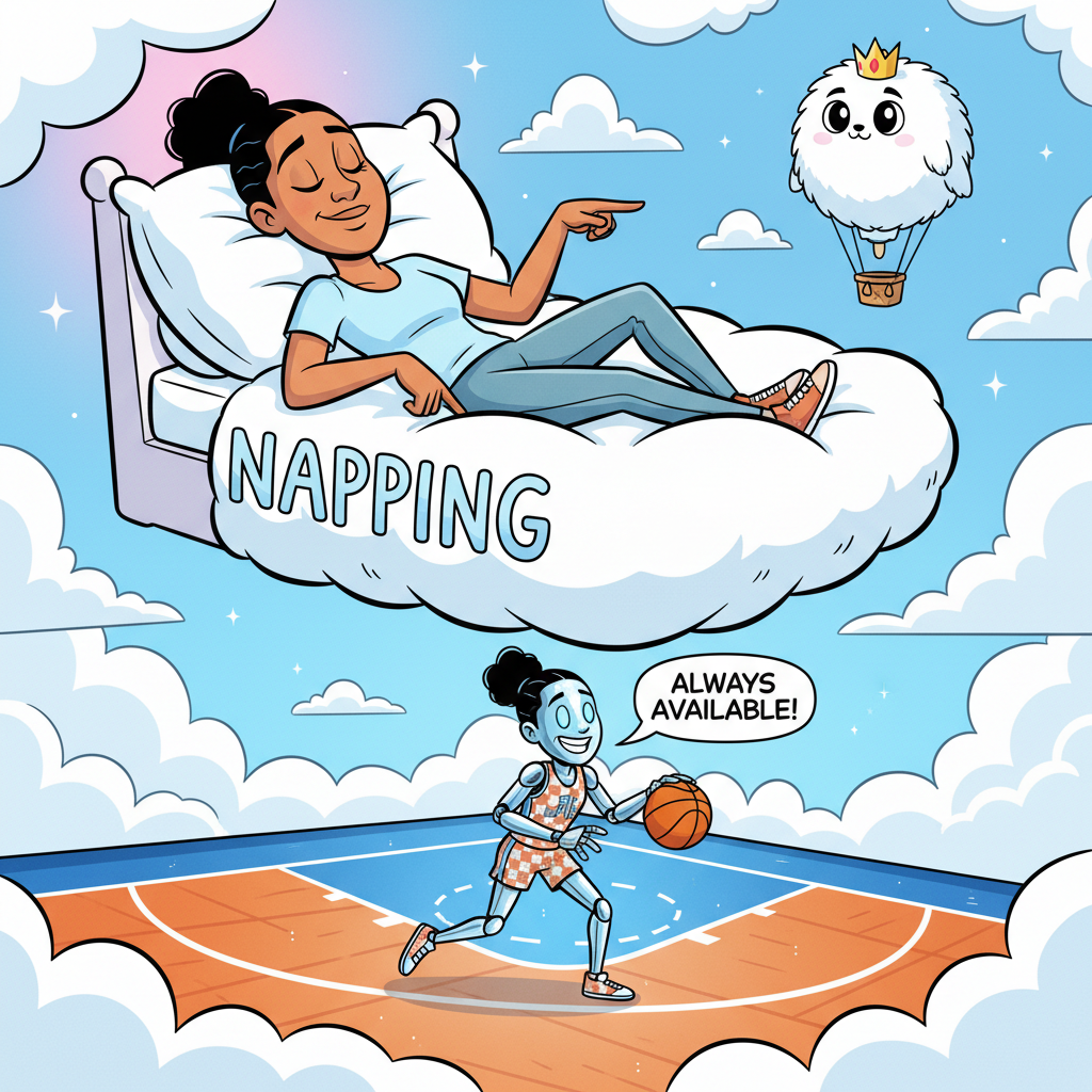 WNBA Star Kelsey Plum Replaces Self With AI, Citing 'Better Availability'