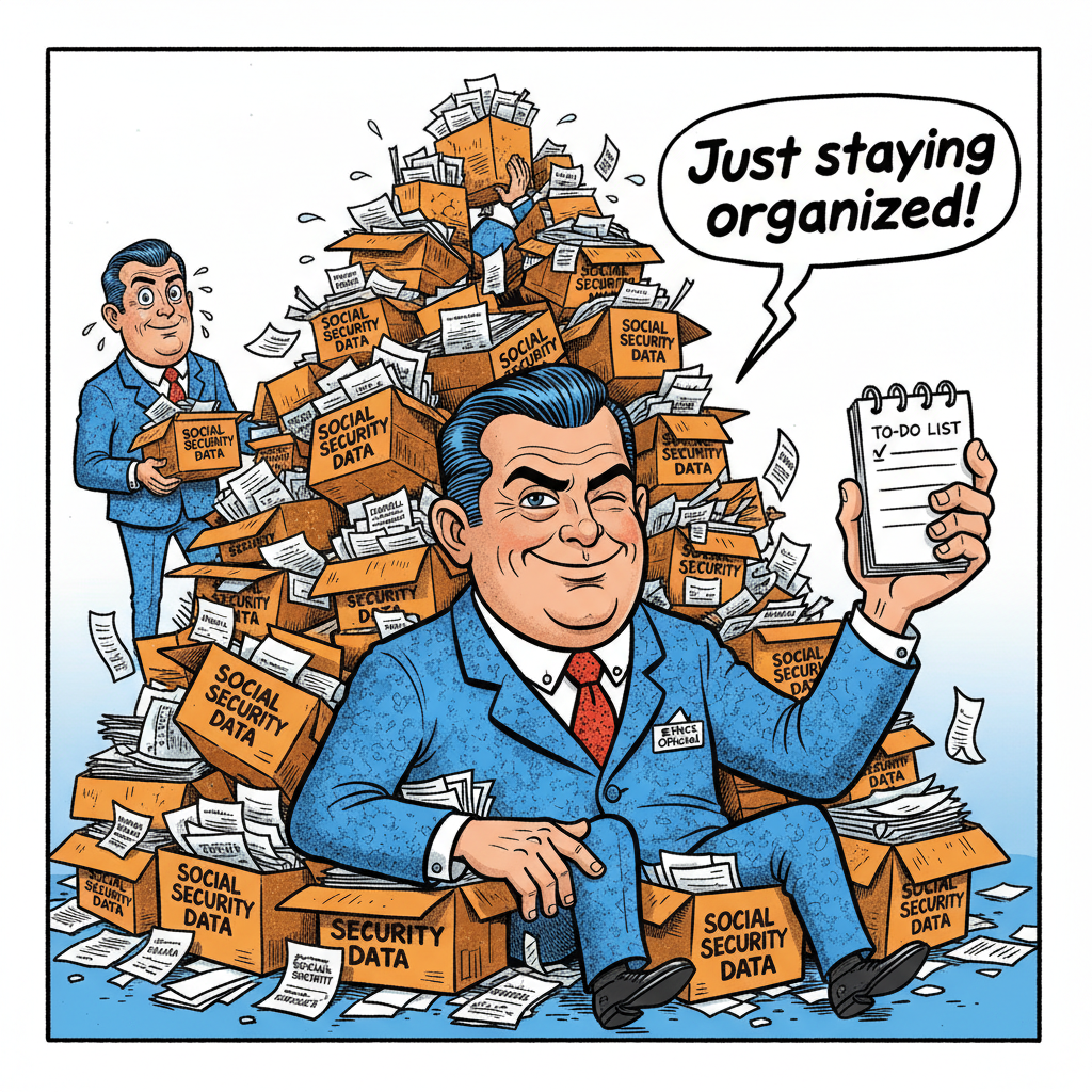 Former Government Ethics Official Clarifies Social Security Data Was For 'Personal Use,' Not Resale