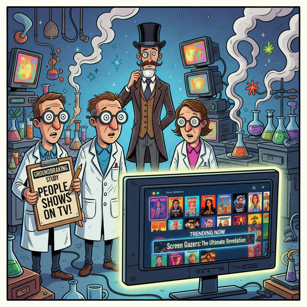 Research Firm Stunned To Discover People Subscribe To Streaming Service For Content On Streaming Service