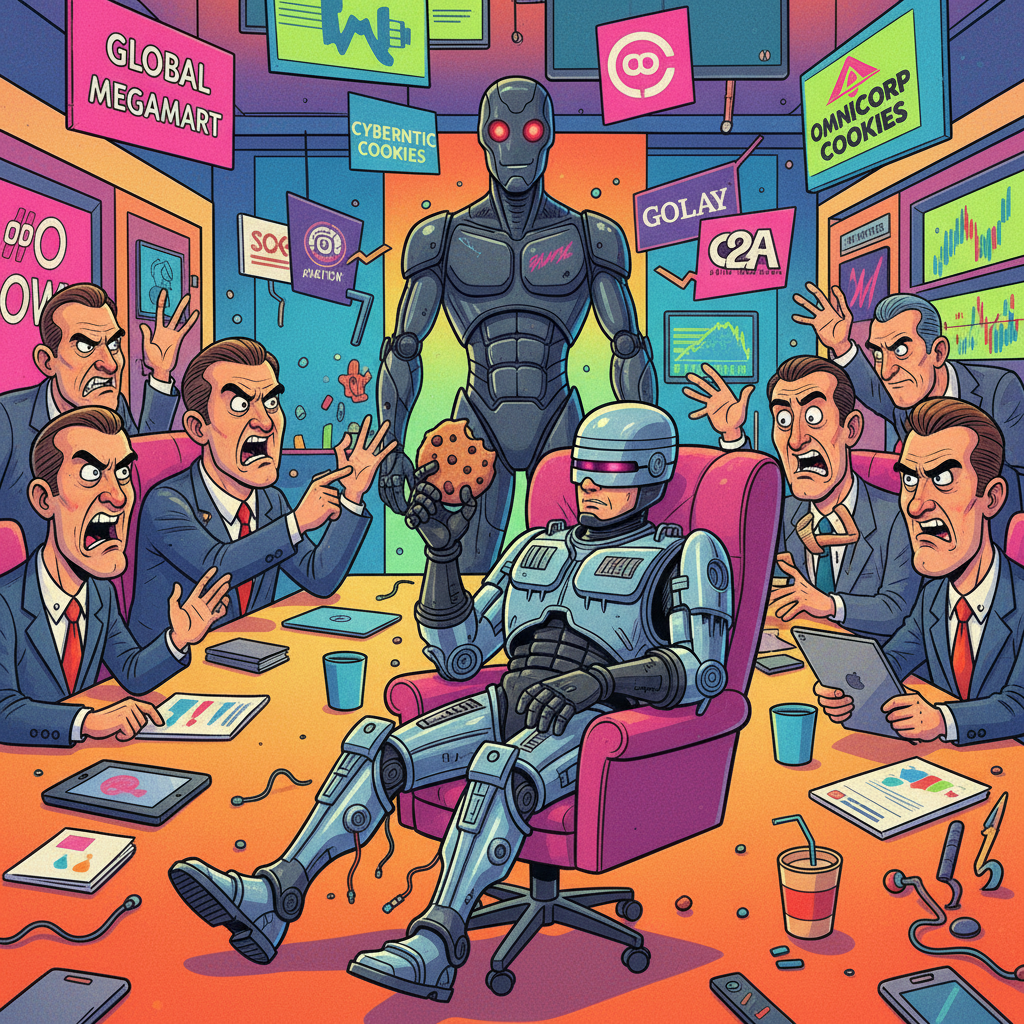 Corporate Synergy Demands RoboCop’s Entire Existence Be Re-Evaluated Over Cookie Brand