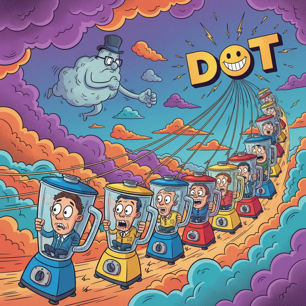 DOT Approves Air Taxi Program, Citizens To Be Regularly Strapped To Whirring Blenders For Commute