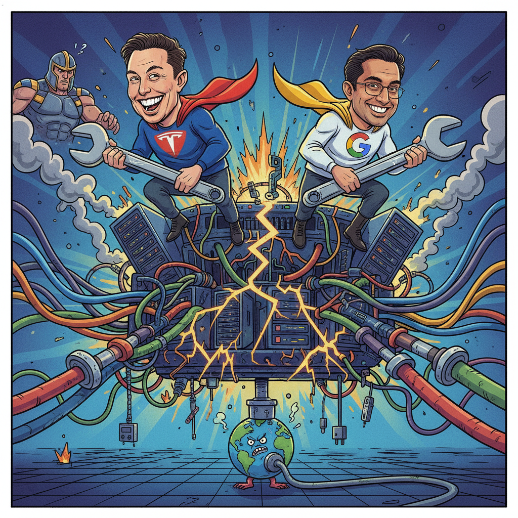 Tech Giants Offer To Solve Energy Crisis They Are Actively Exacerbating