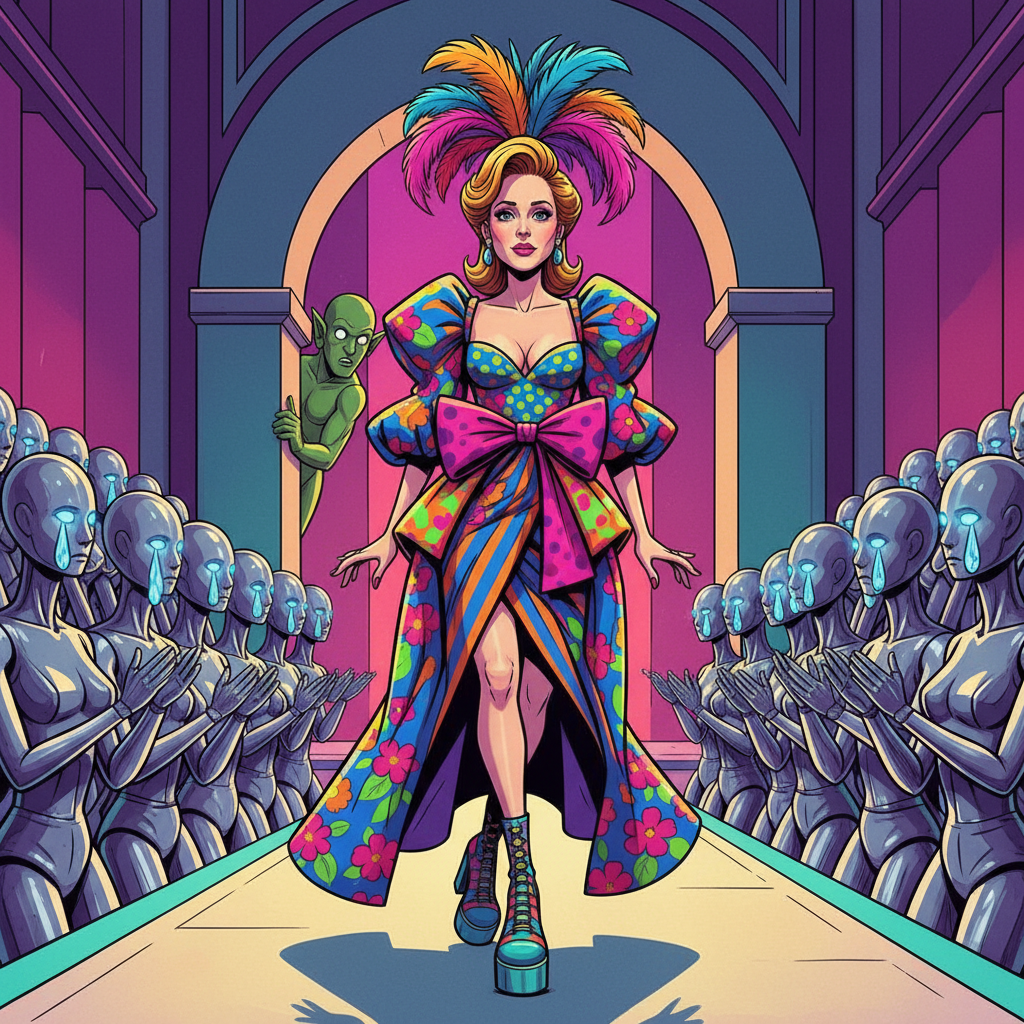 Gillian Anderson's Miu Miu Appearance Confirms Fashion Industry Still Requires Human Beings