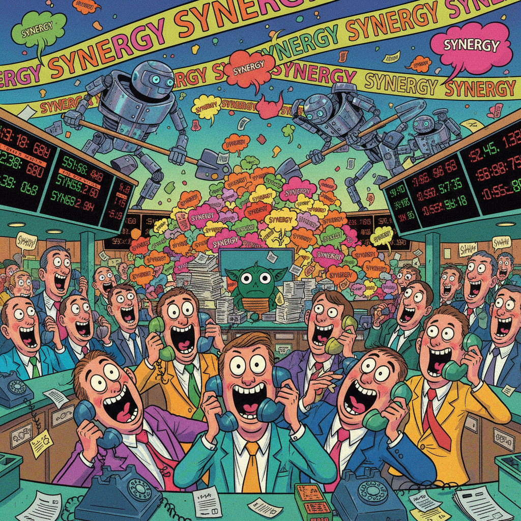 AI Stocks Now Trading Based Purely On How Many Times Company Mentions 'Synergy'