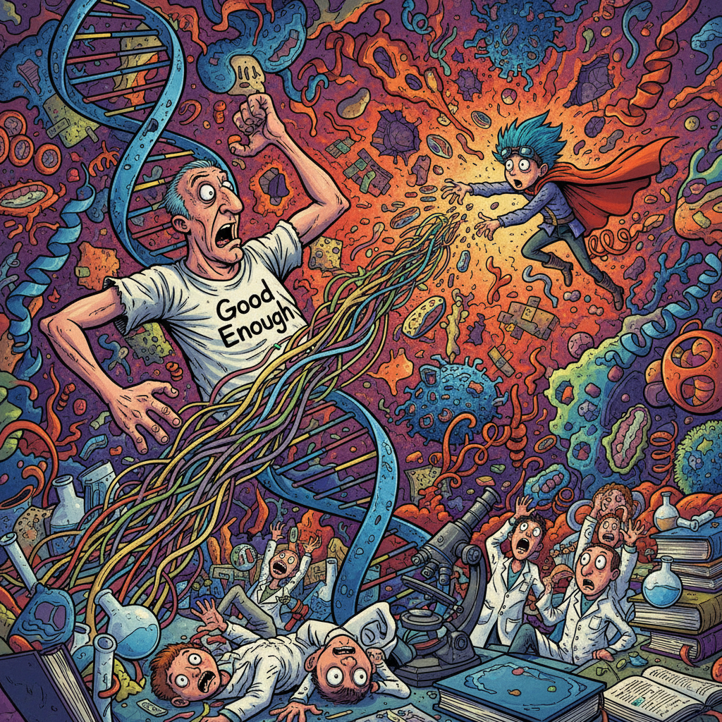 Scientists Discover DNA Is Just Winging It Most Of The Time