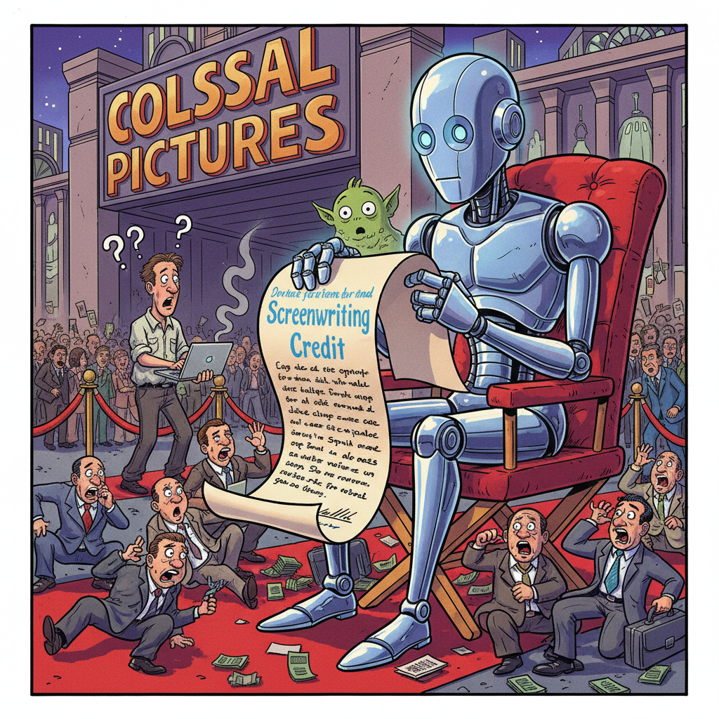 AI Algorithm Demands Screenwriting Credit on All Future Hollywood Productions