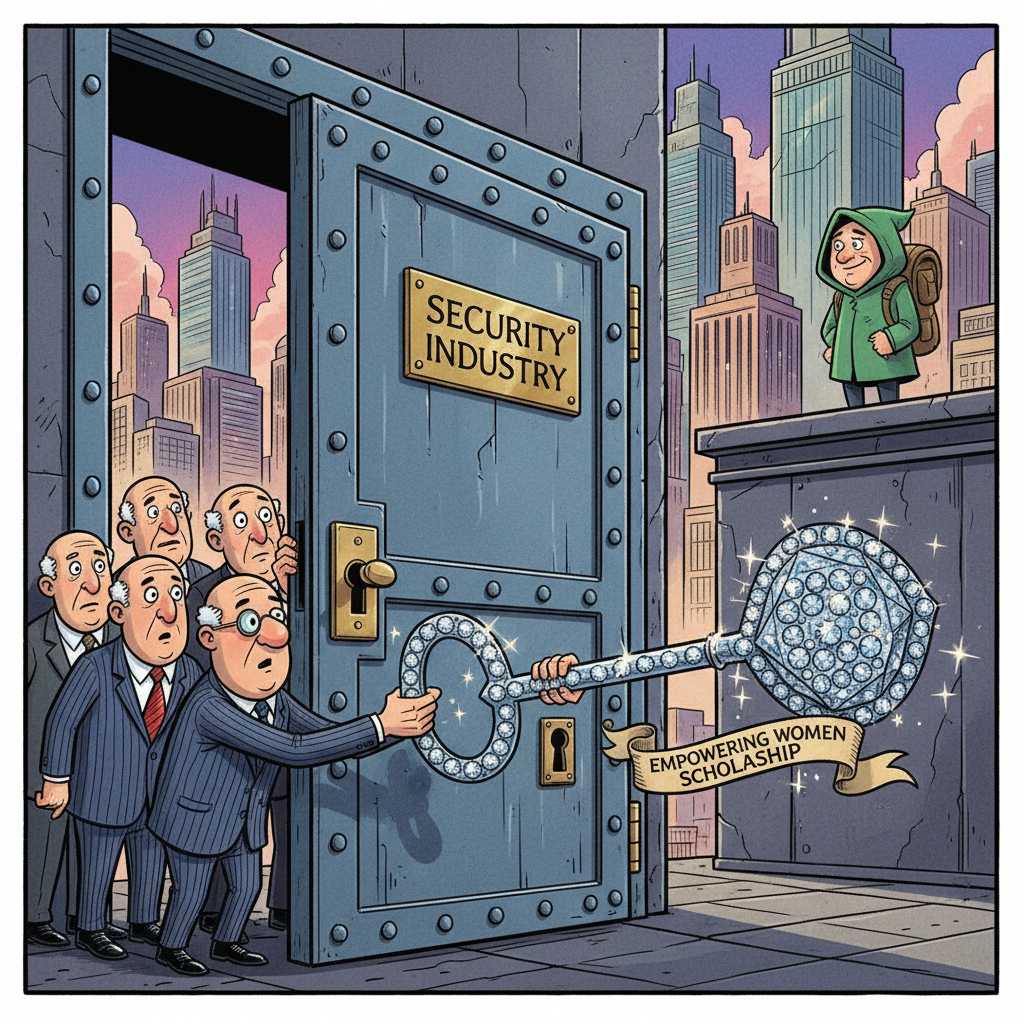 Security Industry Announces Groundbreaking Scholarship To Finally Let Women Into The Room