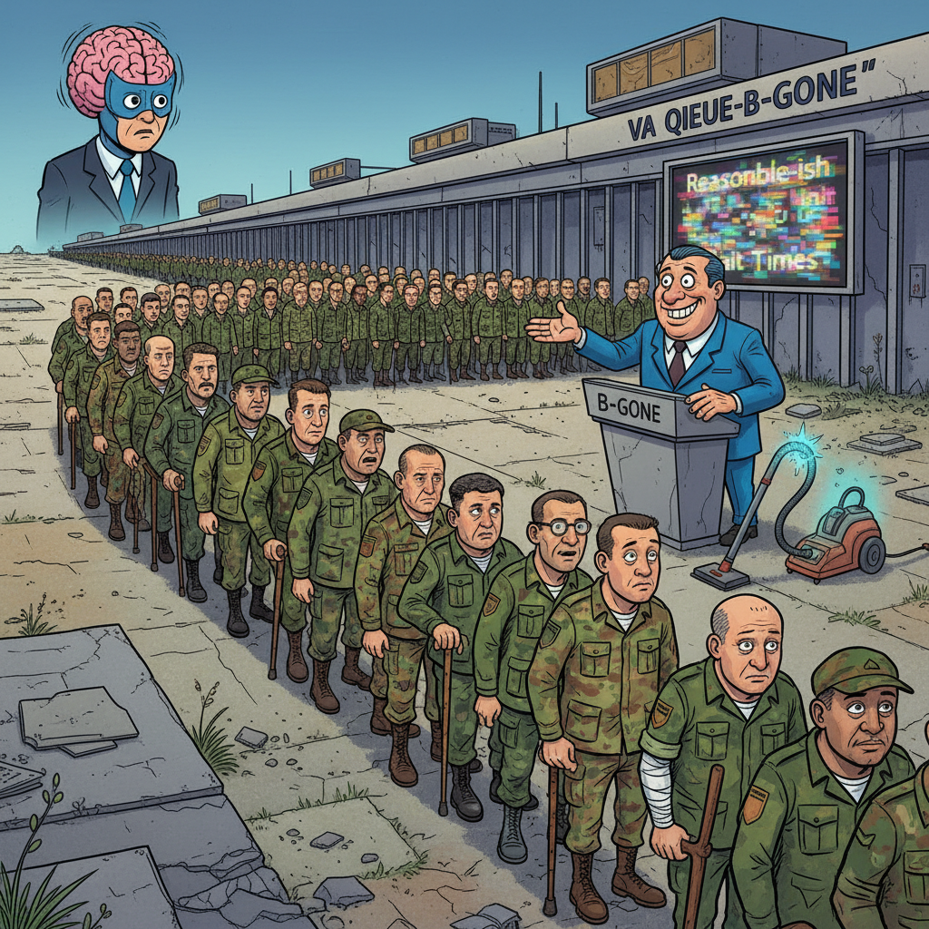 VA Unveils 'Queue-B-Gone' System, Promises Wait Times Will Now Be 'Reasonable-ish'