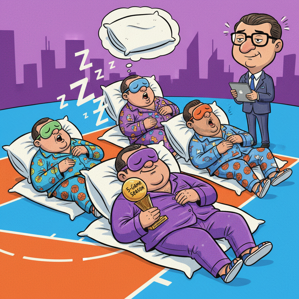 NBA Coaches Propose 5-Game Season To Maximize 'Strategic Napping' Opportunities