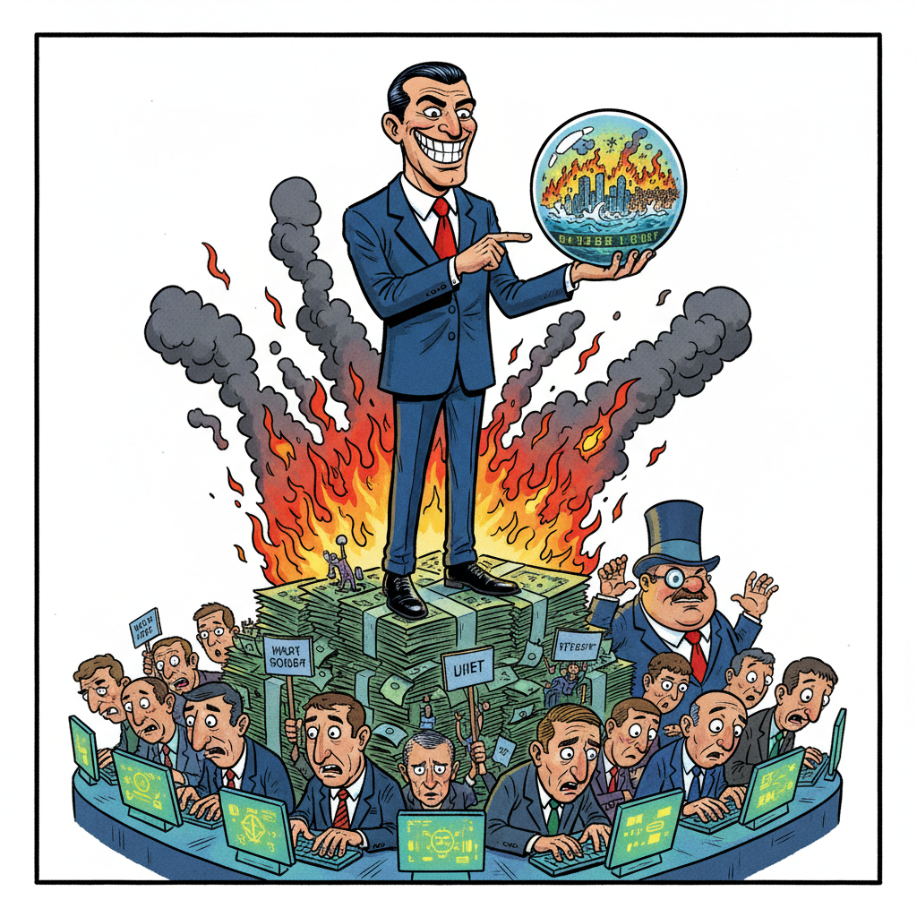 Prediction Market CEO Admits Goal Is Simply To Monetize Humanity’s Inevitable Doom