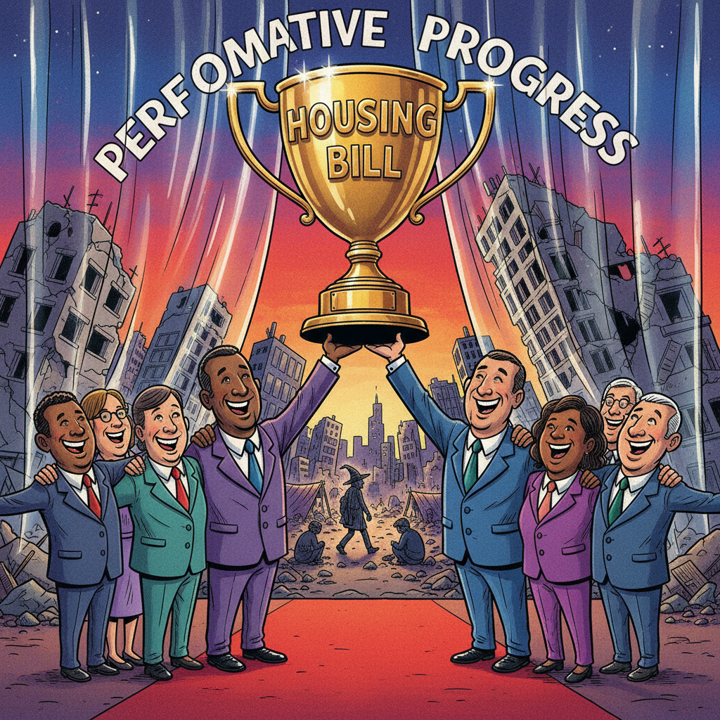 Senate Housing Bill Praised For Boldly Addressing Issue It Will Never Actually Solve