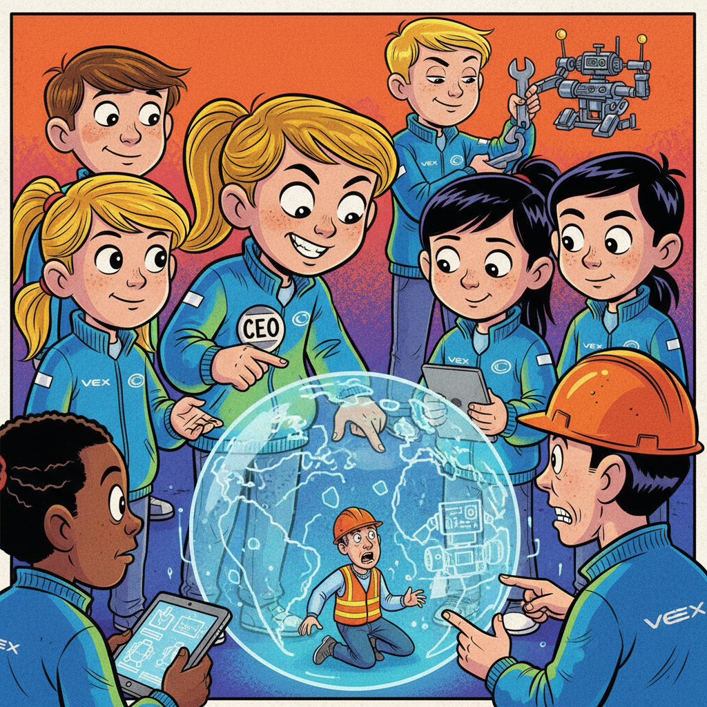 Child Robotics Teams Accused Of Collusion To Dominate Future Labor Market