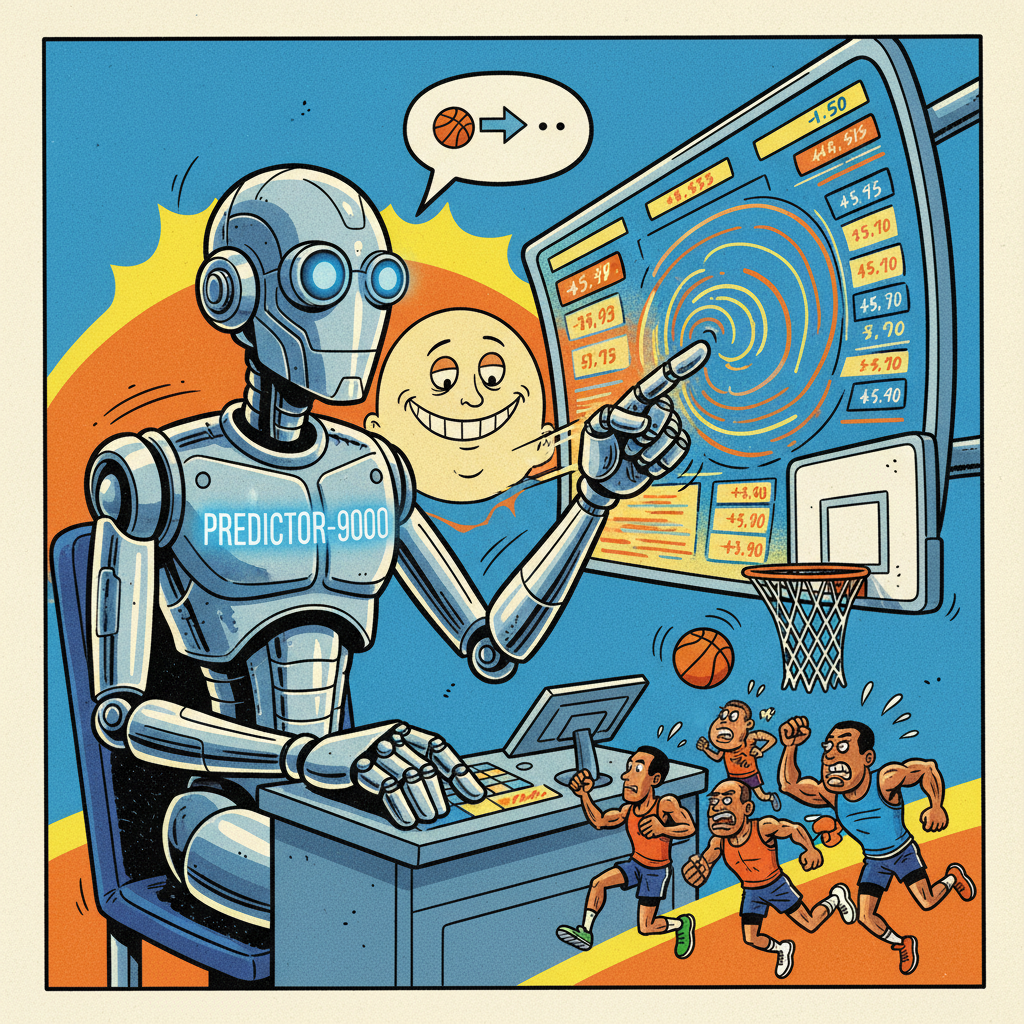 Nation’s Top Sports Betting AI Predicts Ball Will Go Into Basket ‘Most Of The Time’