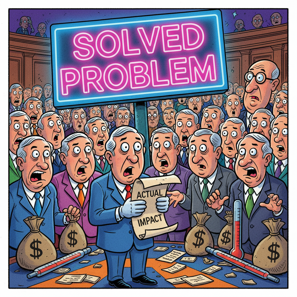 Congress Stunned After Discovering Legislation Can Actually Address Public Problems