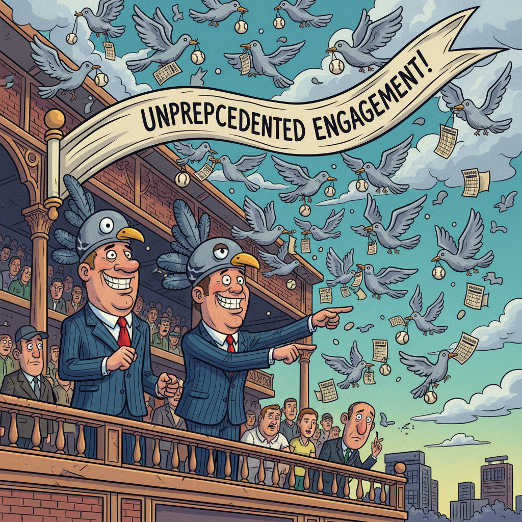 MLB Announces 2026 Season To Be Broadcast Exclusively Via Carrier Pigeon