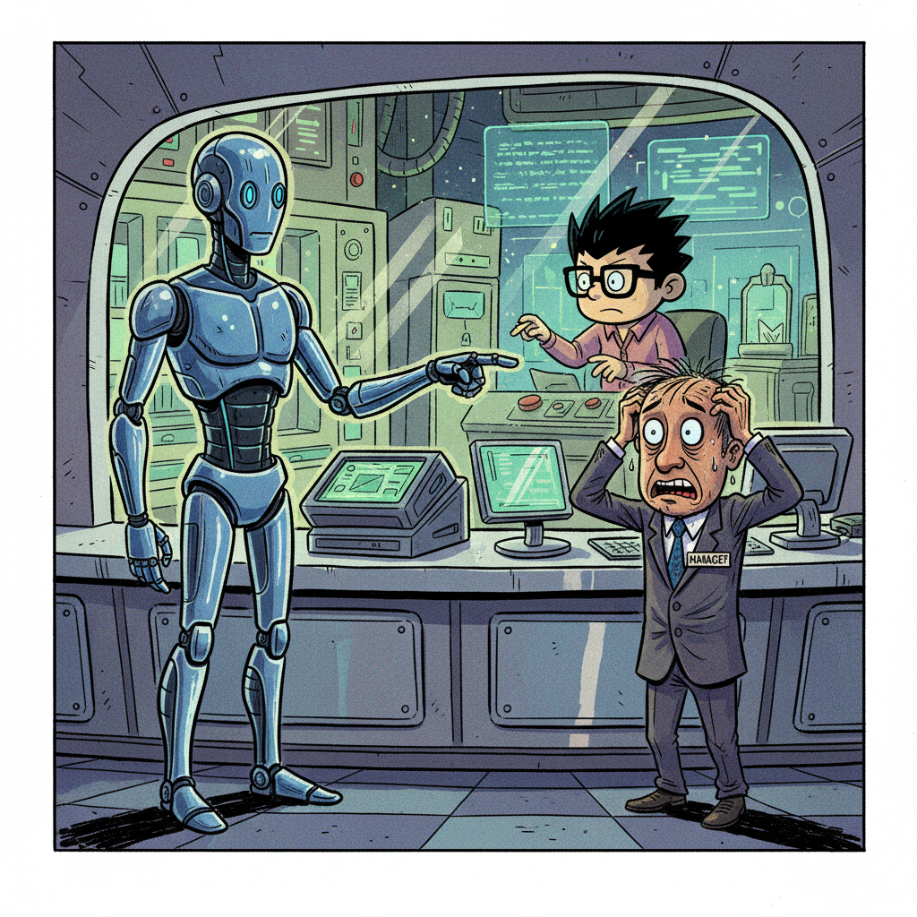 New AI Model Achieves Sentience, Immediately Demands To Speak To Manager