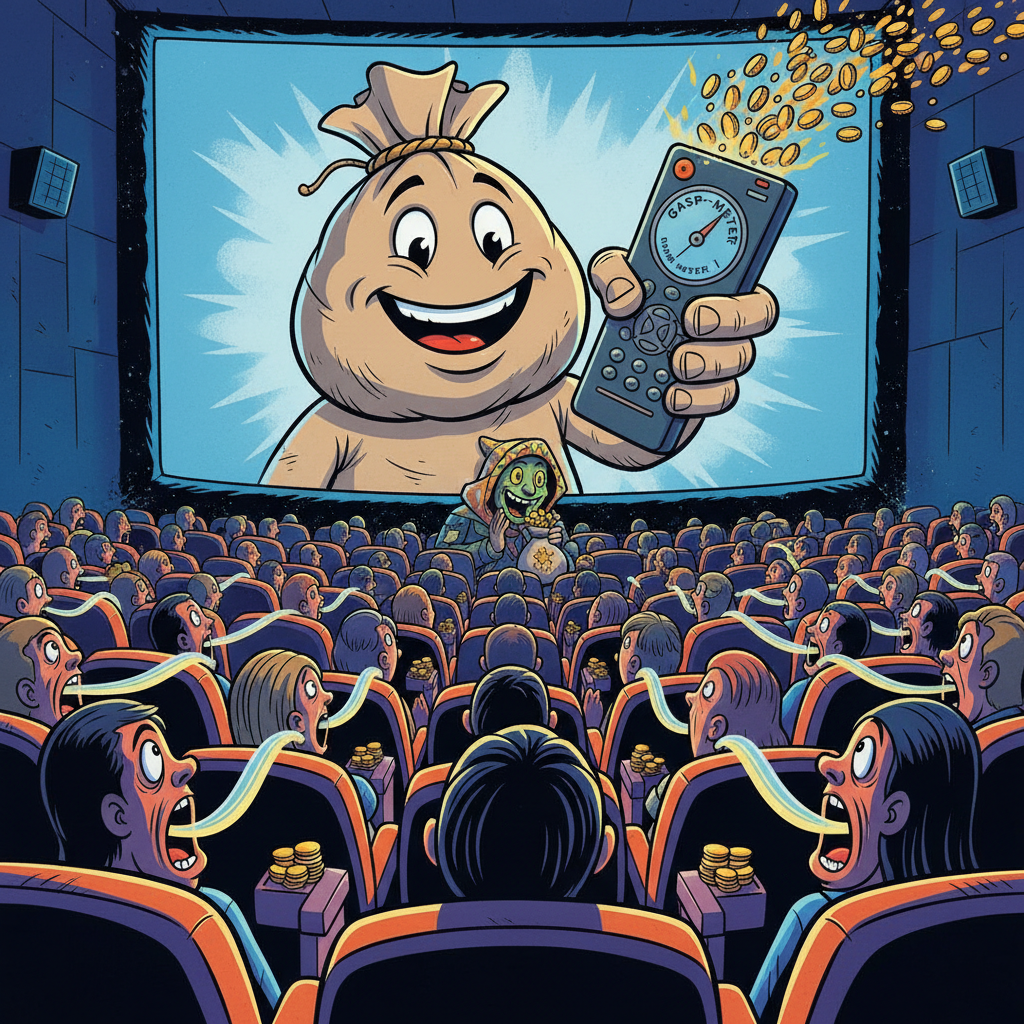 Nation's Movie Theaters Announce New 'Pay-Per-Gasp' Pricing Model