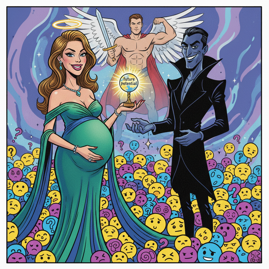 Woman Declares Controversial Partner 'Excellent Co-Parent' To Unborn Child, Citing Future Potential