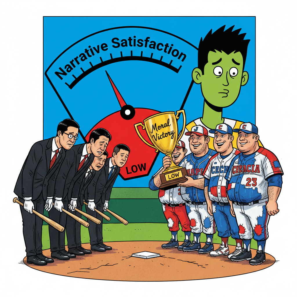 japan apologizes for accidentally winning baseball game against czechia