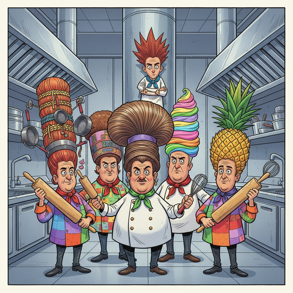 Nation’s Chefs Demand Immediate Implementation of 'Hair-Friendly' Kitchen Design Standards