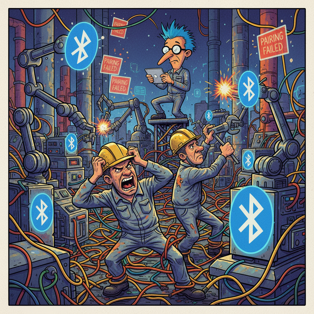 Industrial Sector Embraces Bluetooth, Anticipates 300% Increase In Connection Troubleshooting