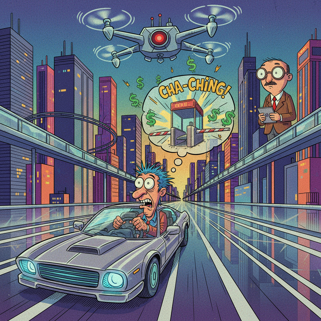 New AI-Powered Toll Lanes Now Charge Drivers for Thinking About Using Them