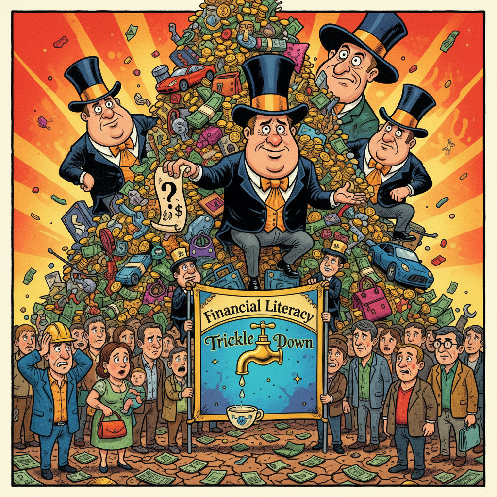 Billionaires Launch New 'Financial Literacy' Campaign To Educate Public On Why They Shouldn't Be Taxed