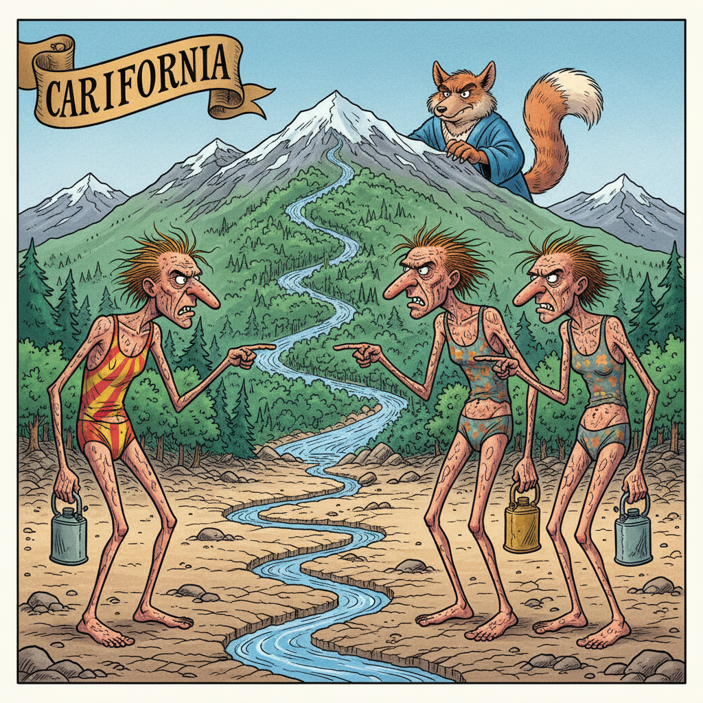 Lower Basin States Unanimously Agree To Blame Upper Basin States For Water Shortage