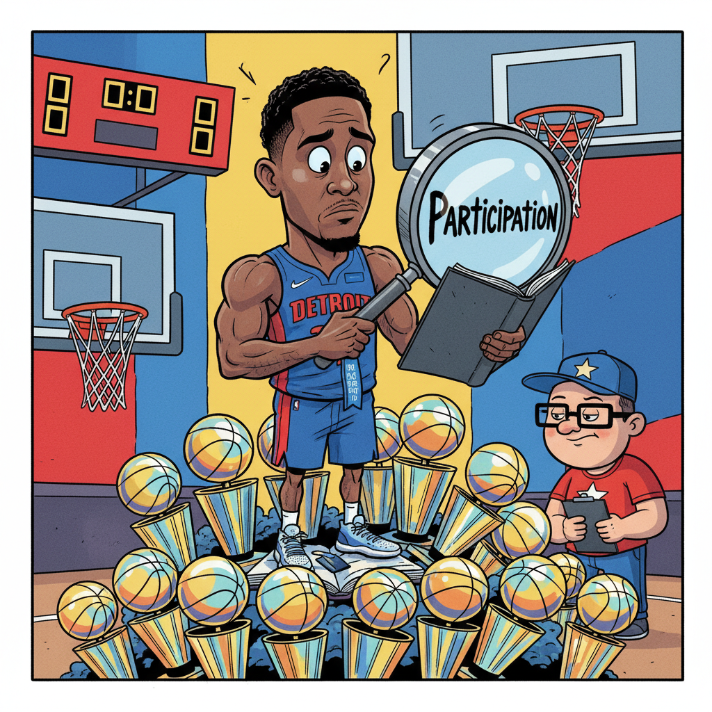 NBA Player Isaiah Stewart Discovers Awards Are Not Based Solely On Self-Proclaimed Excellence