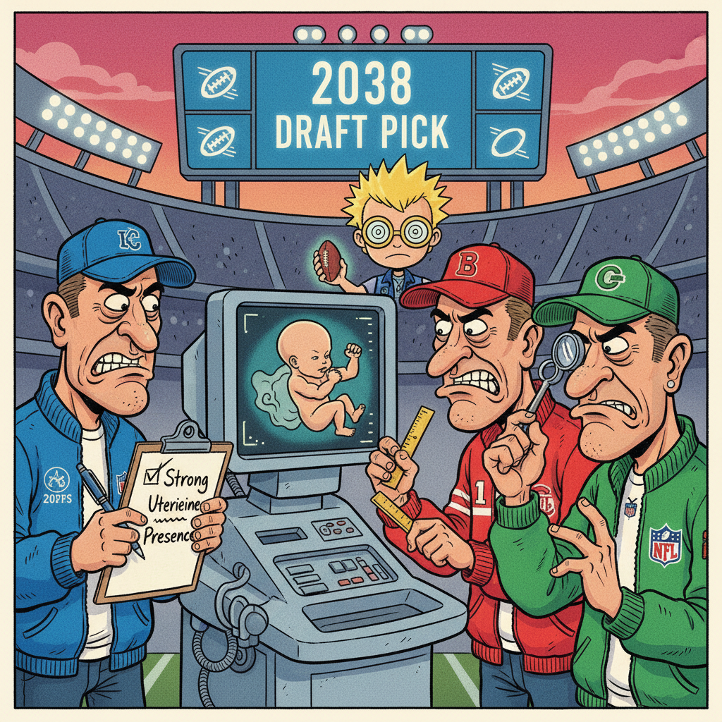 NFL Teams Already Drafting 2038 Class Based On Fetal Heart Rates