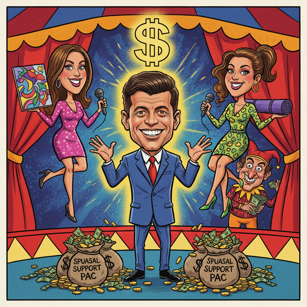 RFK Jr. Campaign Announces New 'Spousal Support' PAC For Ex-Wives, Current Wife's Projects