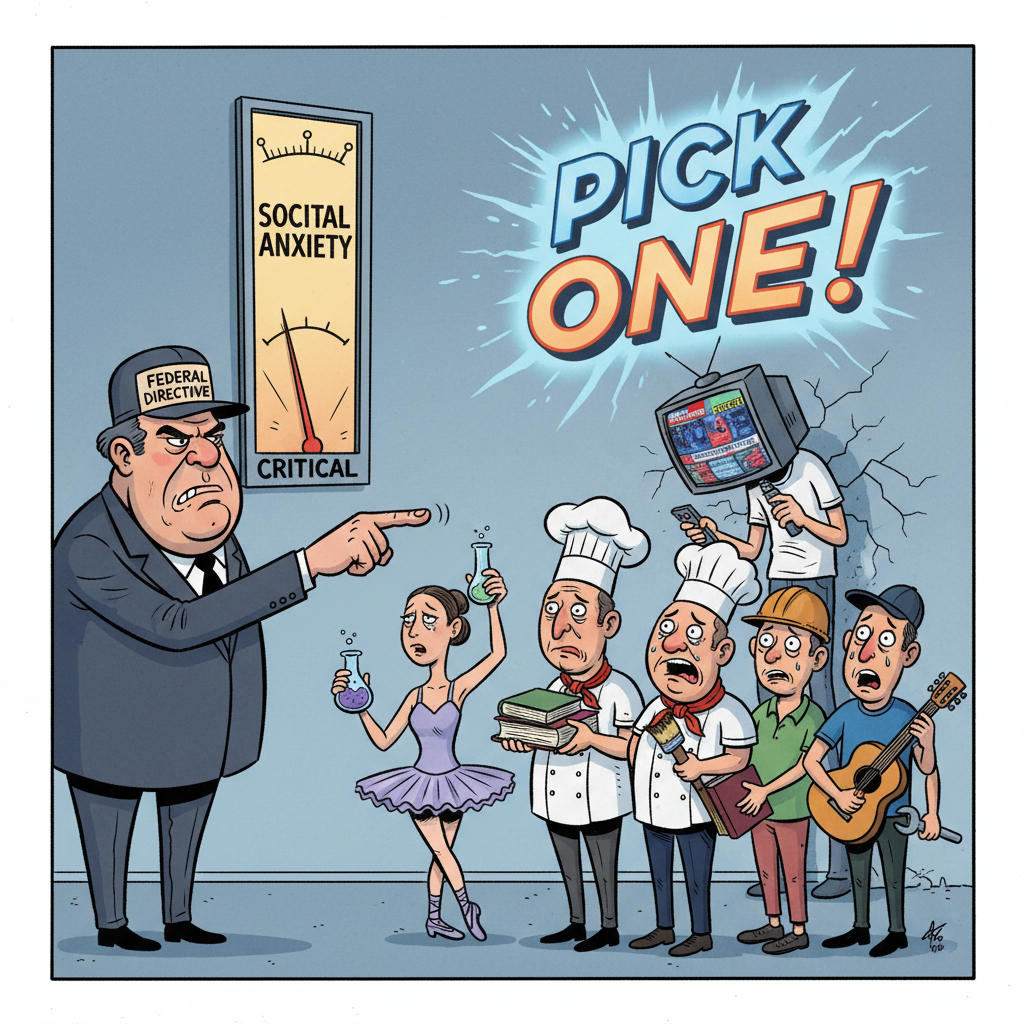 Nation’s Multi-Talented Individuals Ordered To Pick Just One Thing To Be Good At