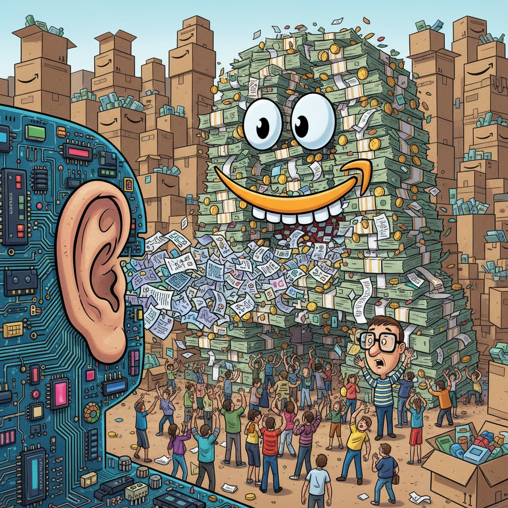 Amazon Secures Record Debt To Ensure AI Can Finally Understand Your Mumbled Delivery Instructions