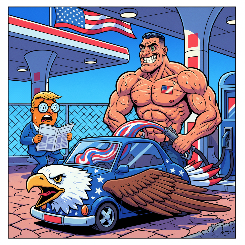 Nation’s Drivers Report Feeling More Patriotic With Every Gallon Purchased