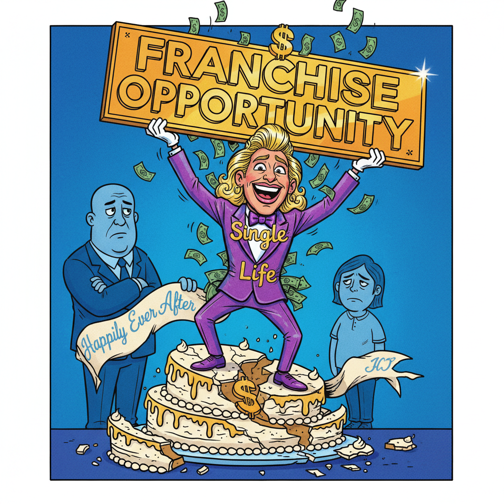 Reality TV Star Declares 'Single Life' As New Franchise Opportunity