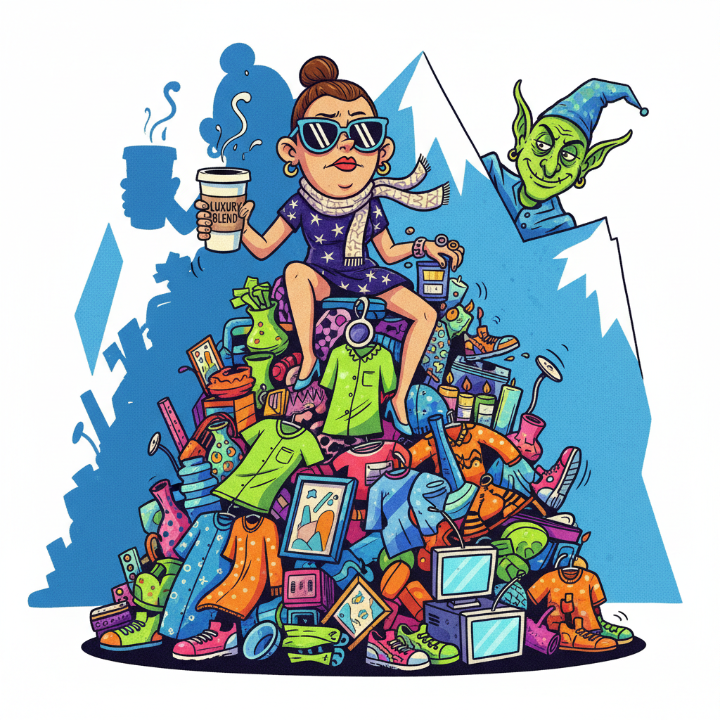 New Study Confirms 'Bougie on a Budget' Just Means You Bought More Stuff