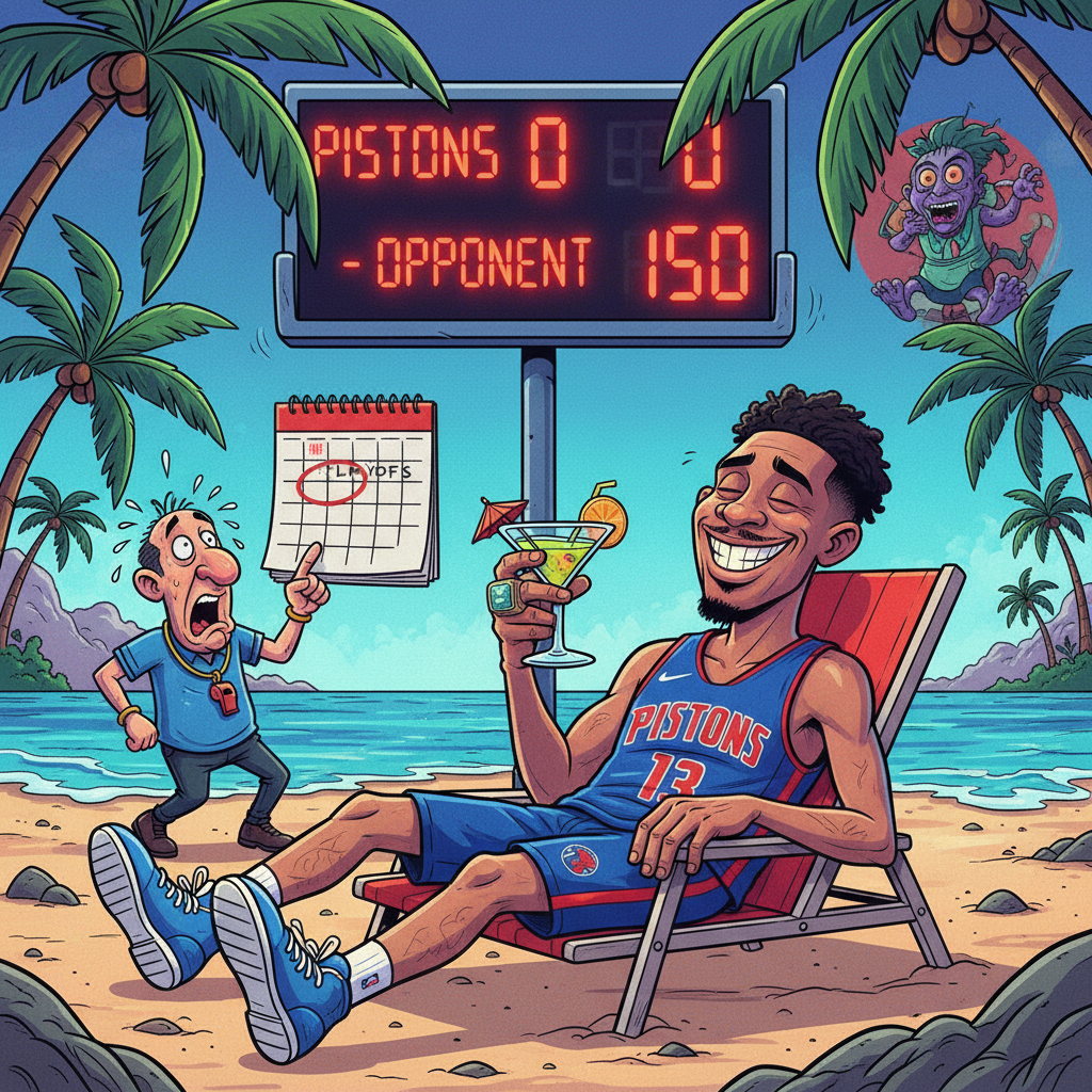 Pistons Announce New Strategy: Win Games After Securing Playoff Seeding