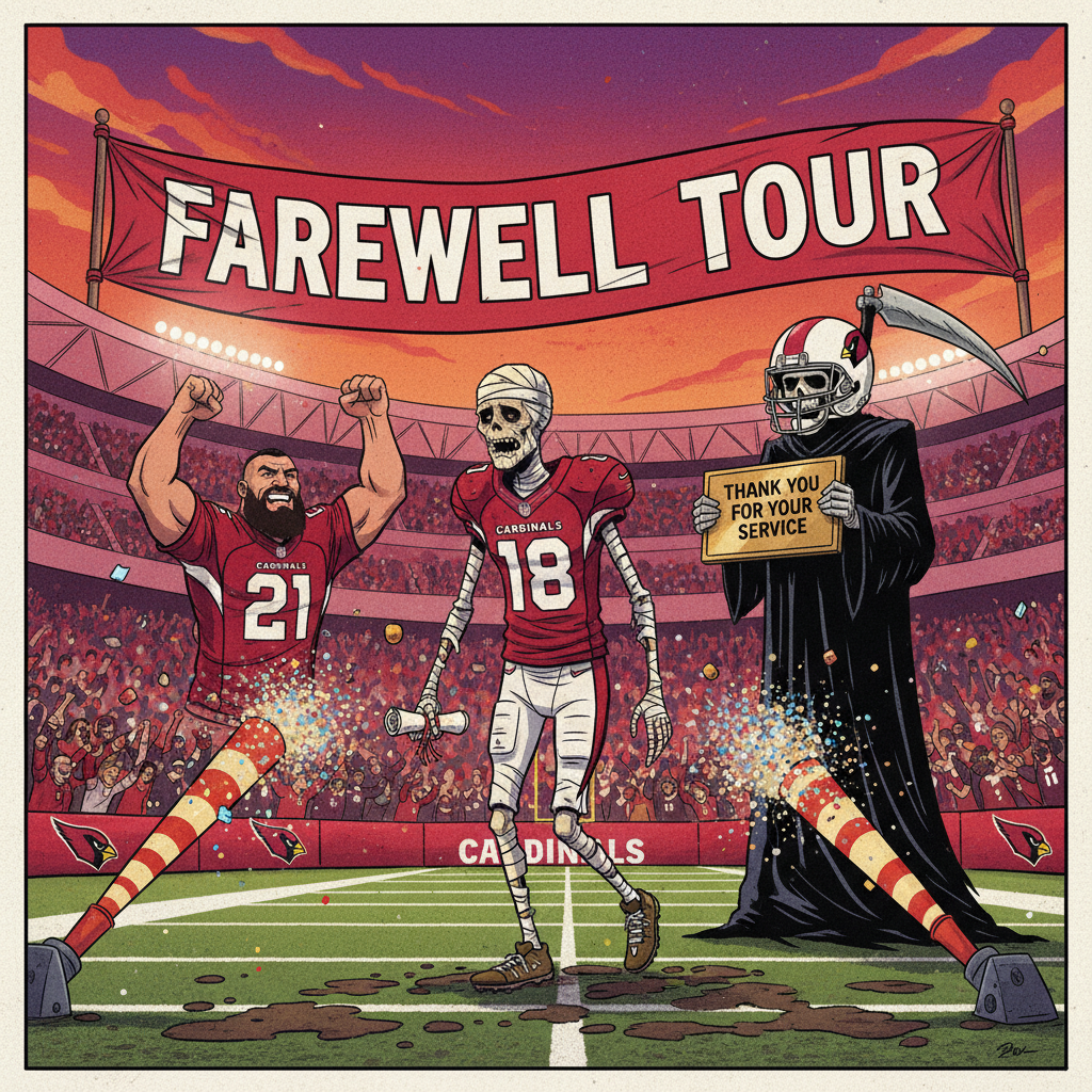 Cardinals Sign Veteran Lineman, Immediately Begin Preparing His Farewell Ceremony