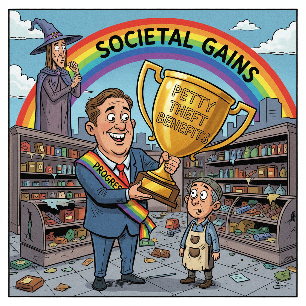 Minnesota Legislator Proposes Groundbreaking Study On Societal Advantages Of Petty Theft