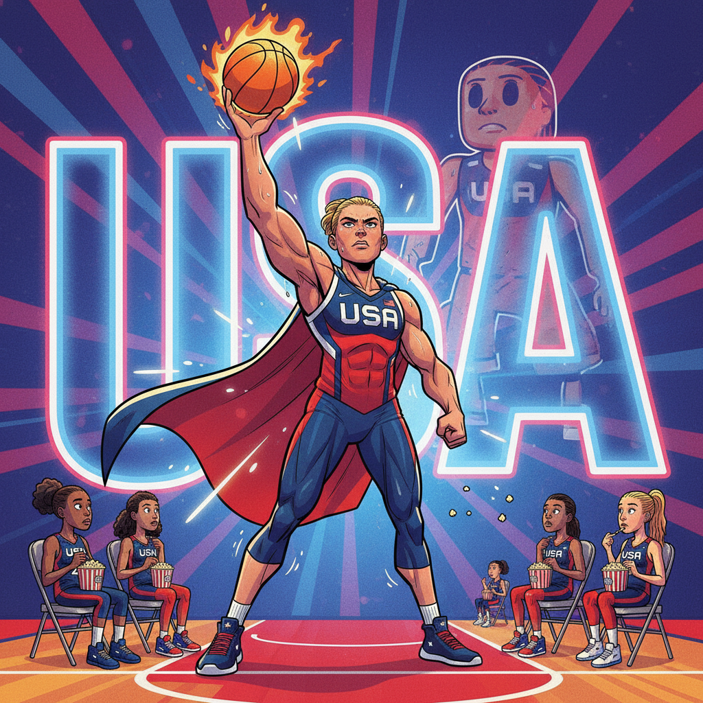 Team USA Announces Caitlin Clark Will Play Entire Game While Teammates Observe From Sidelines