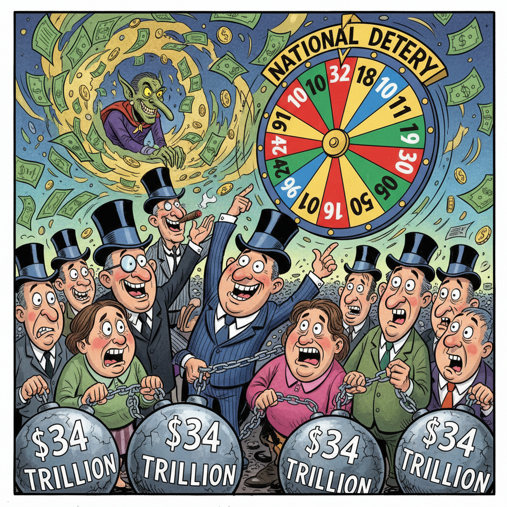 Government Unveils New 'Debt Lottery' To Determine Which Citizens Will Personally Absorb National Deficit