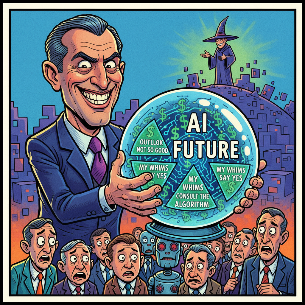 Peter Thiel's Latest Investment Portfolio Now Officially The AI Industry's Magic 8-Ball