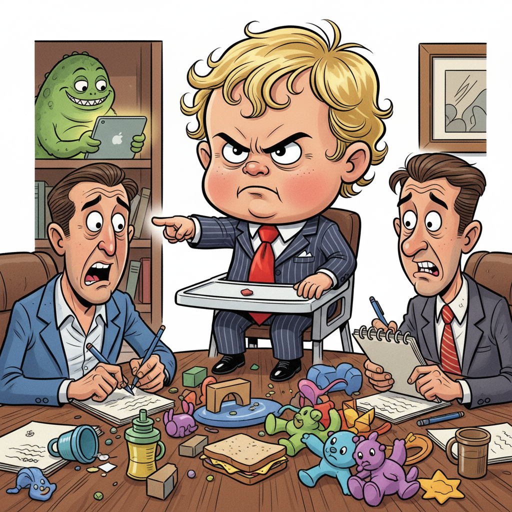 Experts Confirm: Children Are Just Tiny, Unpaid CEOs Demanding Unfettered Autonomy