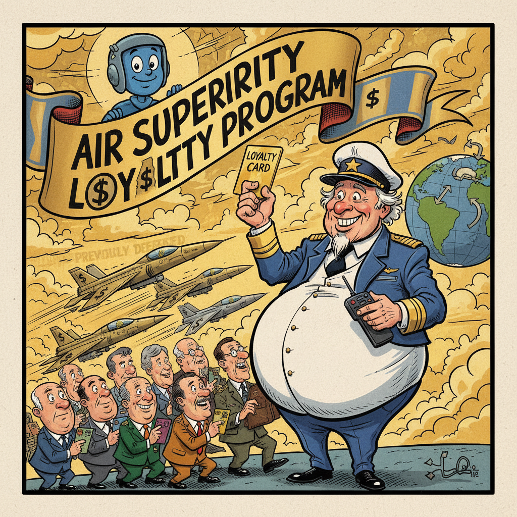 Pentagon Announces New 'Air Superiority Loyalty Program' For Allied Nations