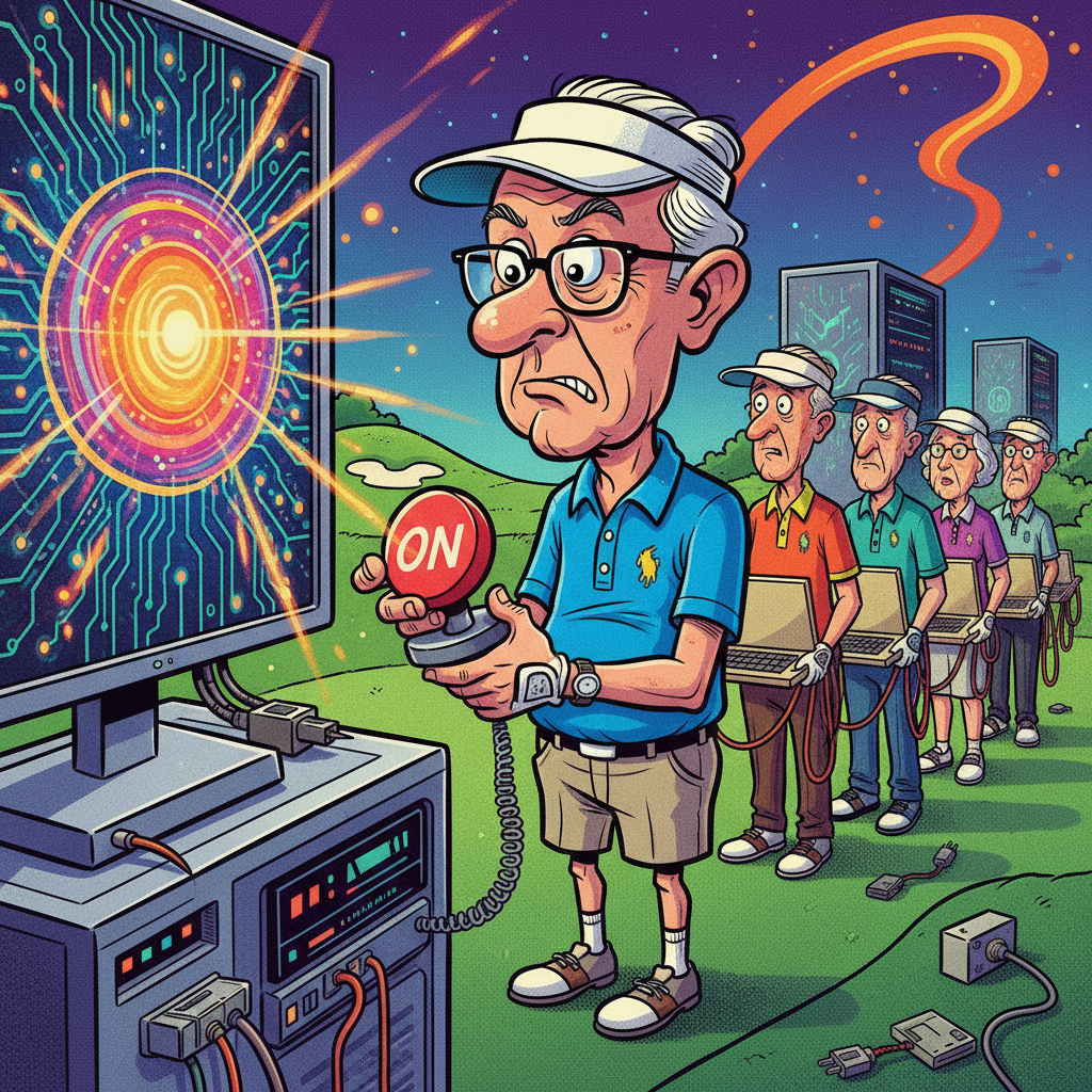 Golf Course Owners Association Appoints 'Senior Technology & Data Advisor' To Remind Members How To Turn On Computers